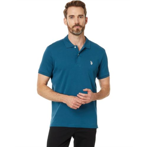 U.S. POLO ASSN. Slim Fit Interlock Polo