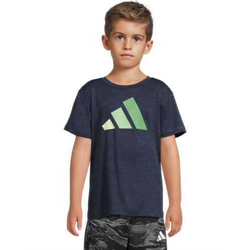 Adidas Kids SS Poly Logo Tee(Toddler/Little Kid)