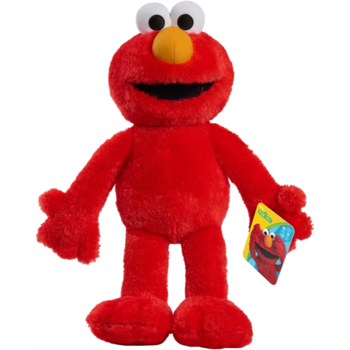 SESAME STREET Big Hugs 18-inch Large Plush Elmo Doll, Soft and Cuddly, Red, Kids Toys for Ages 18 Month by Just Play