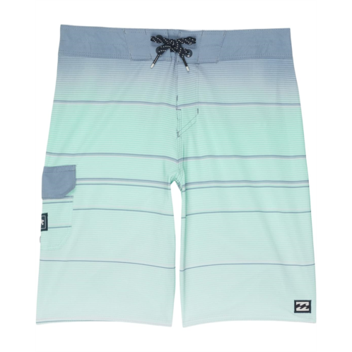 Billabong Kids All Day Stripe Pro Boardshorts (Big Kids)