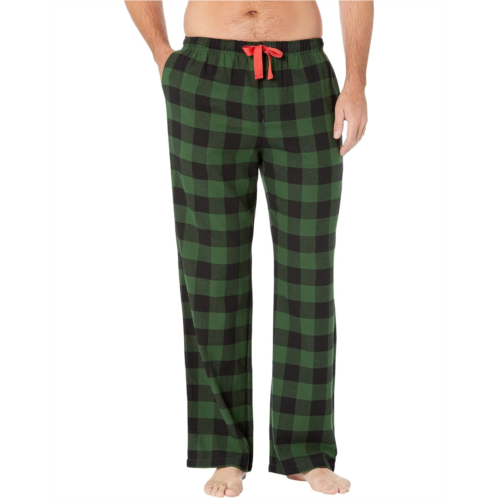 Little Blue House by Hatley Forest Green Plaid Flannel Pajama Pants