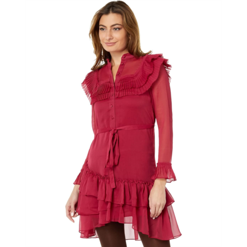 Womens Ted Baker Anastai Ruffle Mini Dress