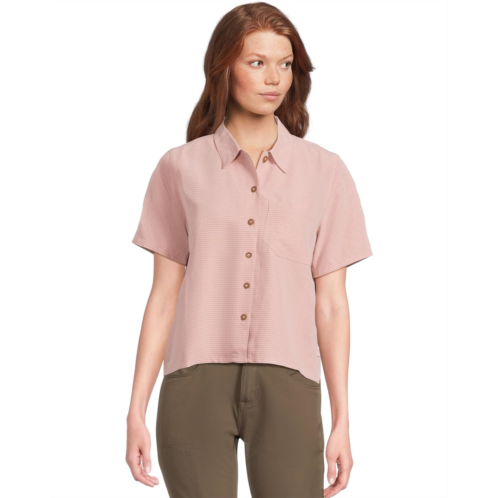 Womens Royal Robbins Desert Pucker Short Sleeve