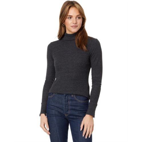 Womens Michael Stars Mara Turtleneck w/Cuff Snaps