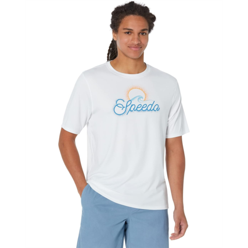 Speedo Graphic Short Sleeve Swim Shirt