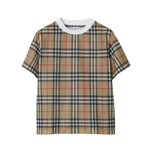 Burberry Kids Percy Check T-Shirt (Toddler/Little Kid/Big Kid)