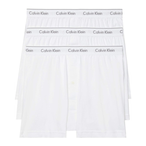 Mens Calvin Klein Underwear Cotton Classics Multipack Pack Knit Boxer