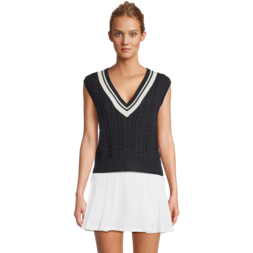 Womens Beyond Yoga The Cable Knit Vest