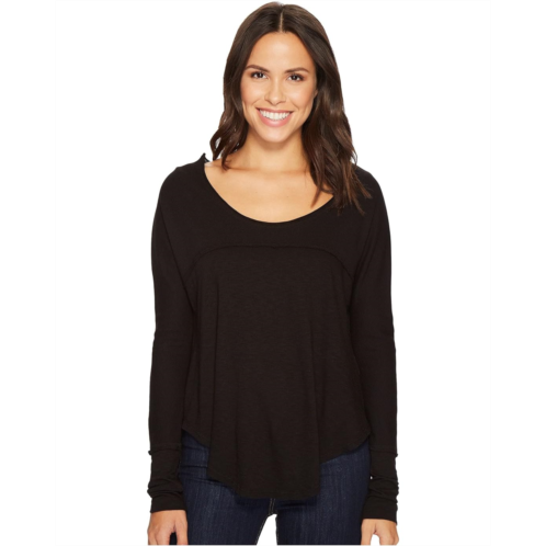 LAmade Grand Central Mitered Back Long Sleeve Tee
