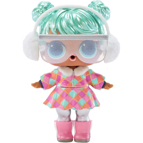 L.O.L. Surprise! Winter Chill Confetti Surprise with 15 Including Collectible Doll with Holiday Fashion Outfits, Accessories - Gift for Kids, Toys for Girls Boys Ages 4 5 6 7+ Year