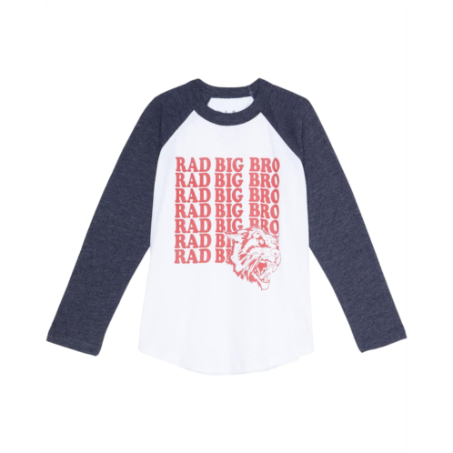 Chaser Kids Recycled Vintage Jersey w/ Tri-Blend Long Sleeve Raglan Blocked (Little Kids/Big Kids)