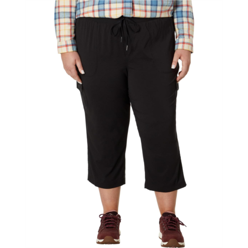 L.L.Bean Womens LLBean Plus Size Vista Camp Pants Crop