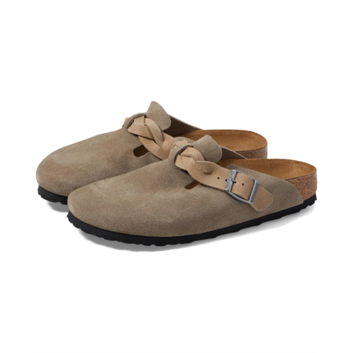 Womens Birkenstock Boston Braid - Suede