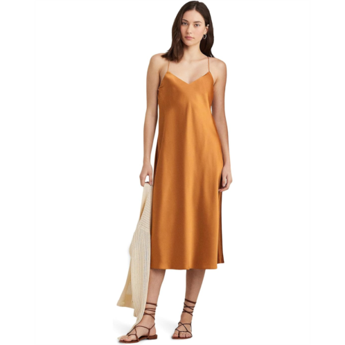 POLO RALPH LAUREN Charmeuse Slip Dress