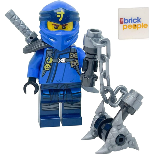 LEGO Ninjago Secrets of The Forbidden Spinjitzu: Jay Minifig with Weapons