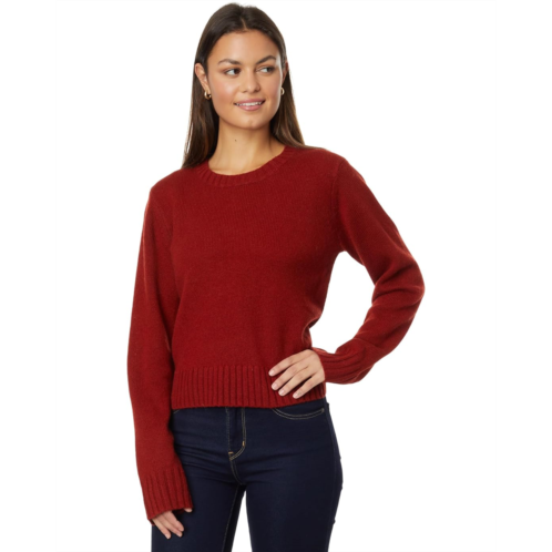 Womens Pendleton Relaxed Shetland Crew Pullover