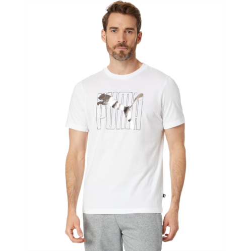 PUMA Essentials+ Logo Lab Holiday Short Sleeve Tee