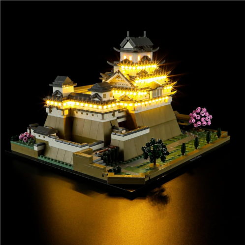 YEABRICKS LED Light for Lego-21060 Architecture Himeji Castle Building Blocks Model (Lego Set NOT Included)