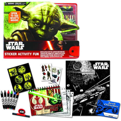 STAR WARS Yoda Sticker Activity Fun Play Set