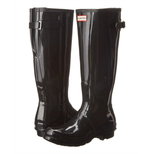 Womens Hunter Original Back Adjustable Gloss Rain Boots