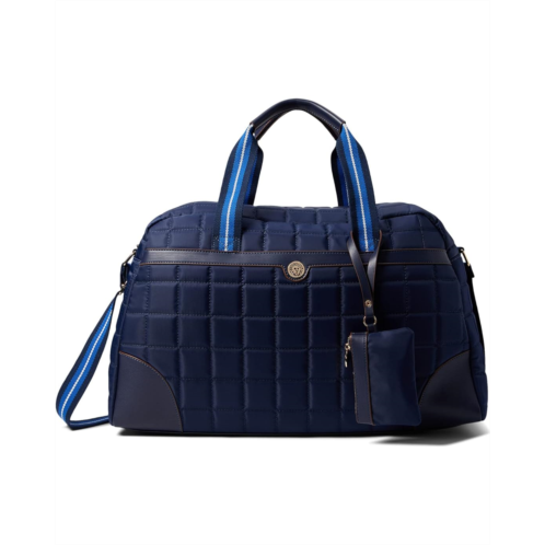 Anne Klein Quilted Nylon Weekender