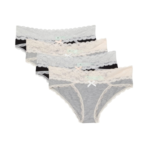 Womens Honeydew Intimates Ahna Hipster 4-Pack