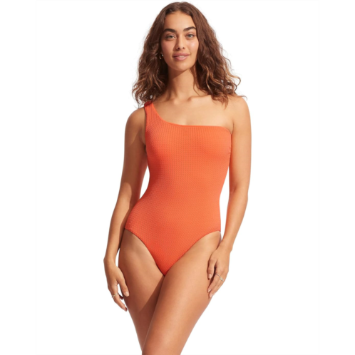 Seafolly Sea Dive One Shoulder One-Piece