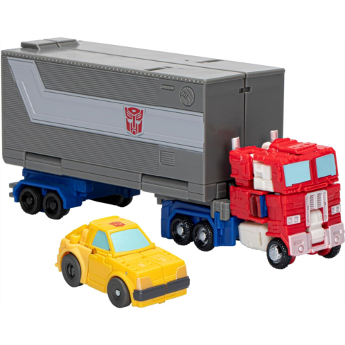 Transformers Toys Legacy Evolution Core Class Optimus Prime & Bumblebee Toy, 3.5-inch, Action Figure for Boys and Girls Ages 8 and Up