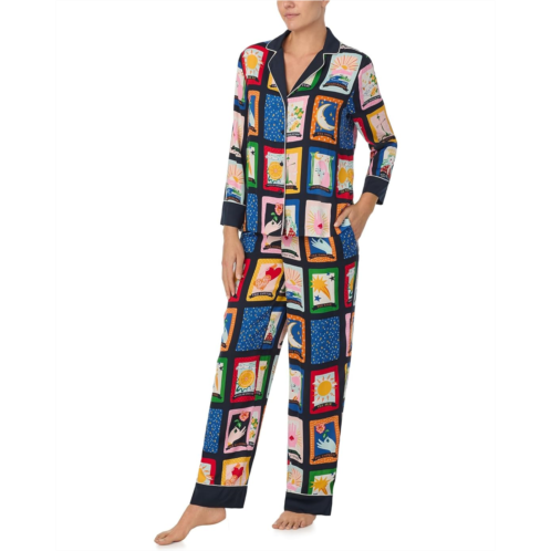 Womens Kate Spade New York Long Sleeve PJ Set