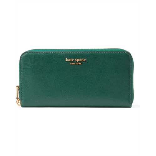 Kate Spade New York Morgan Saffiano Leather Zip Around Continental Wallet