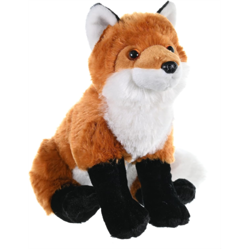 Wild Republic Red Fox Plush, Stuffed Animal, Plush Toy, Gifts For Kids, Cuddlekins 12 (10944)