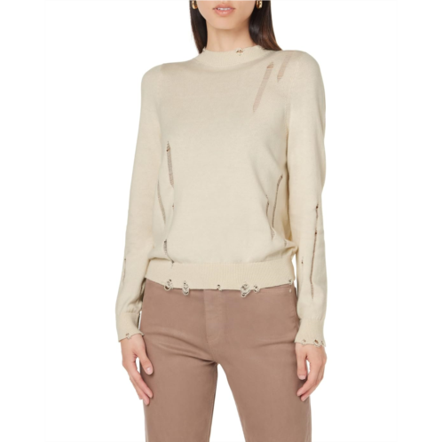 Hudson Jeans Long Sleeve Sweater w/ Twist Back