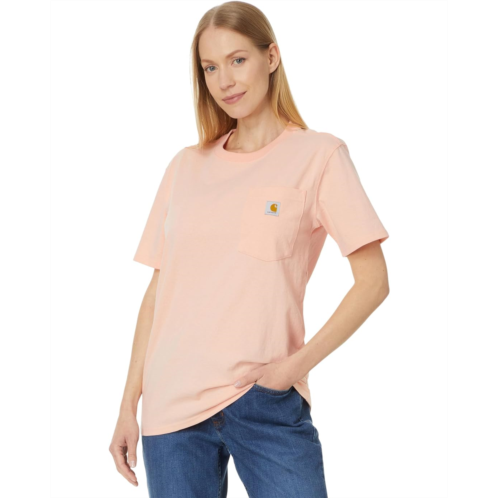 Womens Carhartt WK87 Workwear Pocket Short Sleeve T-Shirt