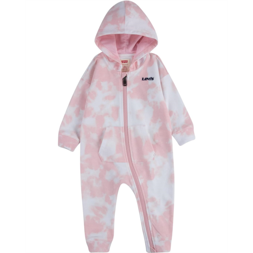 Levi  s Kids Zip-Up Hoodie Coverall (Infant)