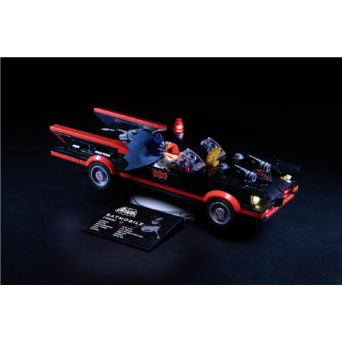 Brick Loot Deluxe LED Lighting Light Kit for Your Lego Batman Classic TV Series Batmobile Set 76188- (Note: Model is NOT Included)