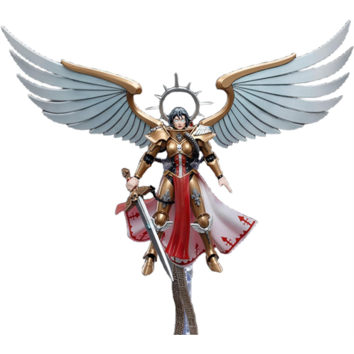 JOYTOY Warhammer 40,000 1/18 Action Figure Adepta Sororitas Celestine The Living Saint 4.21inch Collectible Action Figures Kits