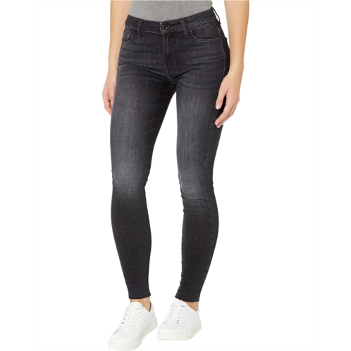 7 For All Mankind Slim Illusion High-Waisted Skinny in Savage