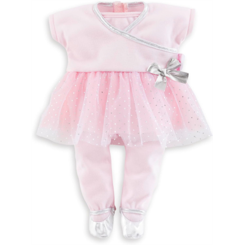 Corolle Sport Dance Baby Doll Outfit Set - Premium Mon Premier Poupon Baby Doll Clothes and Accessories fit 12 Dolls, Pink,9000110720
