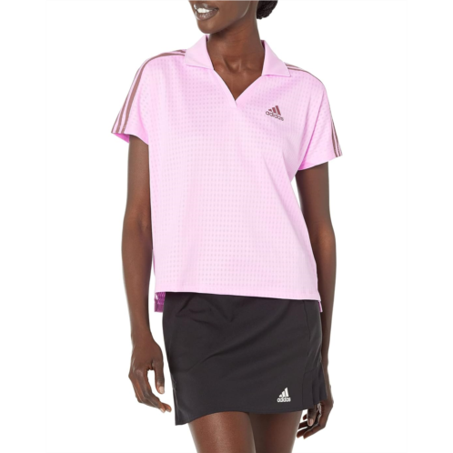 Adidas Golf Plus Size 3-Stripe Polo Shirt