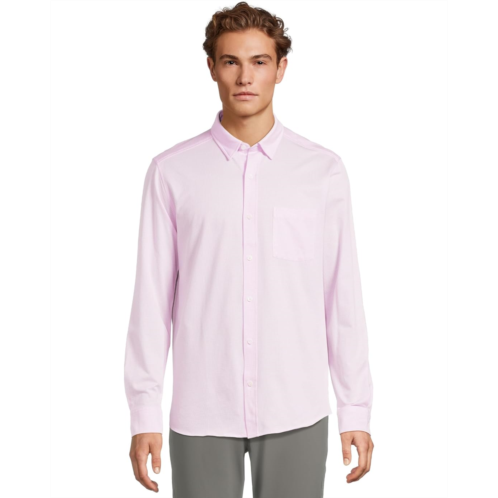 Mens Johnston & Murphy Xc Flex Pin Check Shirt