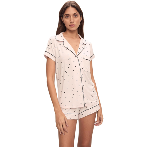 Womens Eberjey Gisele Printed Shortie Pj Set