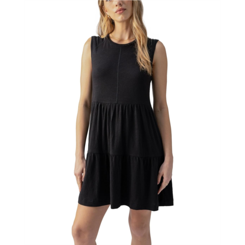 Womens Sanctuary Exposed Seams Muscle Tank Dress