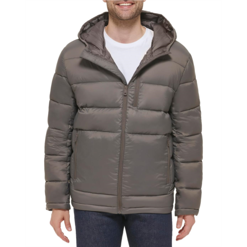 Mens Cole Haan Hooded Nylon Jacket