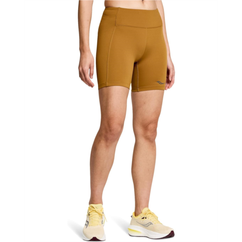 Womens Saucony Fortify 6 Shorts