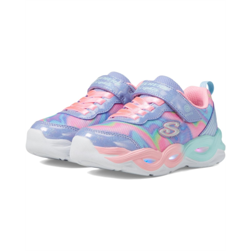 SKECHERS KIDS Twisty Glow - Sorbet Swirl 303716L Light Up Sneaker (Little Kid/Big Kid)