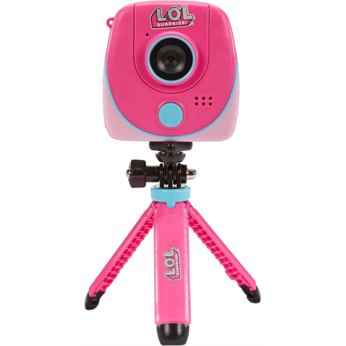 L.O.L. Surprise! LOL Surprise HD Studio Camera, High-Definition Camera for Photos and Videos, Green Screen for Special Effects and Backgrounds, Flip-Out Selfie Camera, Selfie Stick, Auto Timer, Tri