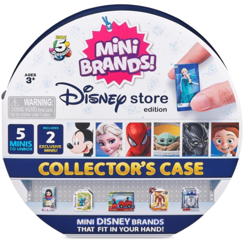 Zuru 5 Surprise Disney Store Mini Brands Collectors Case, Multicolo