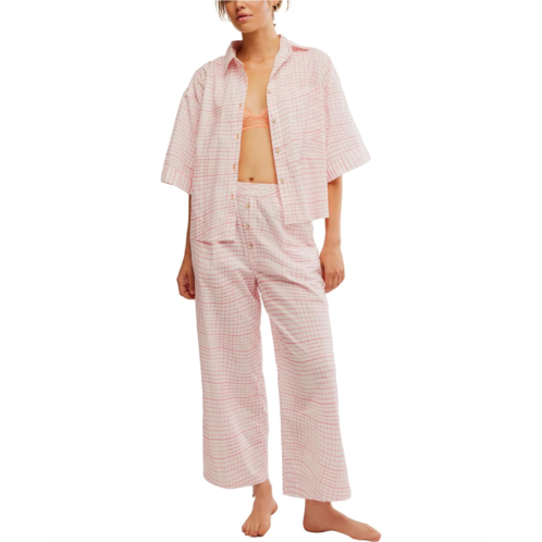 Womens Free People Summer Sleeper Printed Set