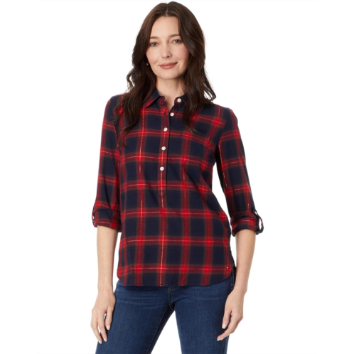 Womens Tommy Hilfiger Plaid Popover