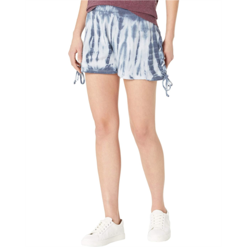 Chaser Cashmere Fleece Lace-Up Shorts